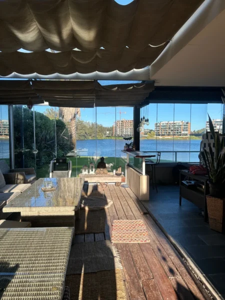 ALQUILER Exclusivo con Vista Al Lago/Amoblado/180m2/3 Dorm/3 Baños/2 Ggge