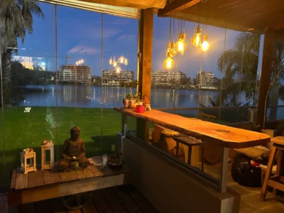 ALQUILER Exclusivo con Vista Al Lago/Amoblado/180m2/3 Dorm/3 Baños/2 Ggge