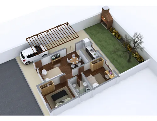 VENTA Casa en Complejo Cerrado en la zona de Atahualpa