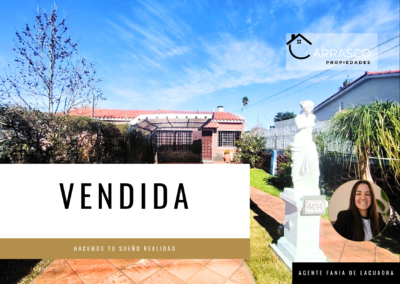VENDIDO Casa en Carrasco sobre Máximo Tajes, 362m2, barbacoa, garage, a pasos de Colegio British