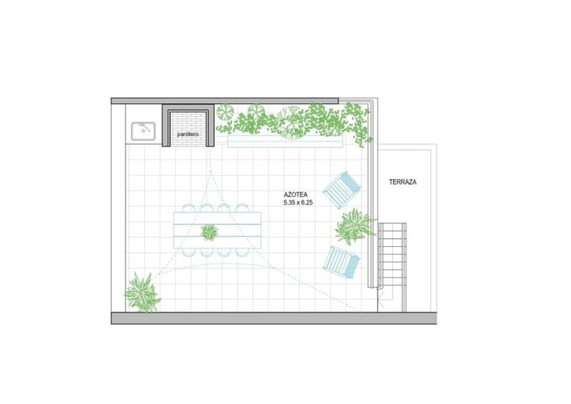 Apta Banco/Duplex/2dorm/Terraza/Azotea con parrillero/Aguada