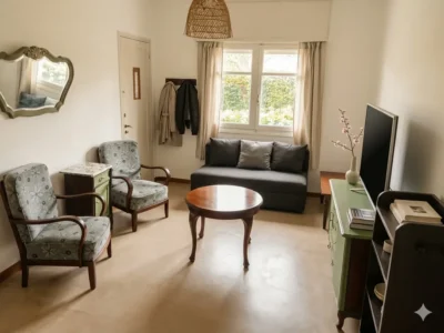 Planta Baja/2 Dorm/54m2/patio/malvin Sur