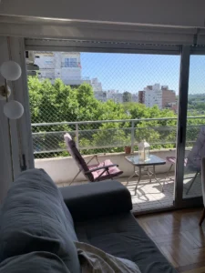 Frente/Piso 8/60m2/2 Dorm/Balcon/sobre Av. Brasil, Pocitos