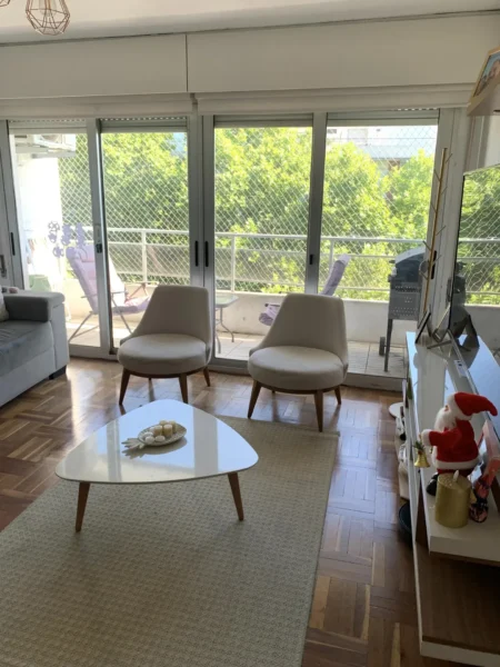 Frente/Piso 8/60m2/2 Dorm/Balcon/sobre Av. Brasil, Pocitos