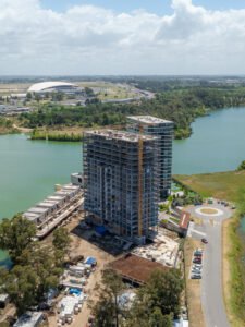 Venta de apartamento en Carrasco Boating sobre el Lago Calcagno, 1 dormitorio