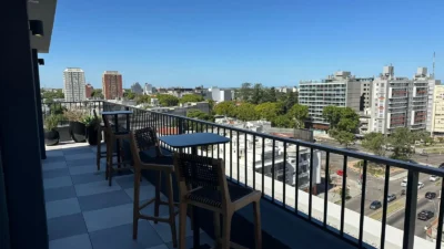 Alquila apartamento a estrenar de 1 dormitorio al frente con balcón – La Blanqueada