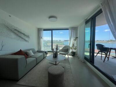 Venta de apartamento en Carrasco Boating sobre el Lago Calcagno, 1 dormitorio