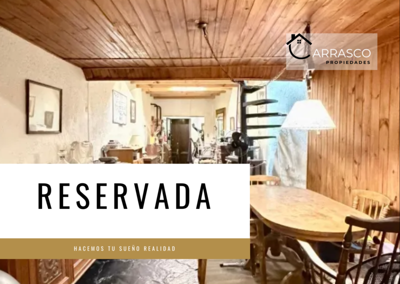 Venta casa en Cordón Sur, 3 habitaciones, 2 baños, patio con parrillero