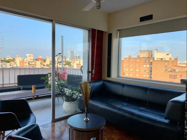Loft Penthouse con Terraza de 60m2/Parrillero/Amoblado y Equipado/Pocitos