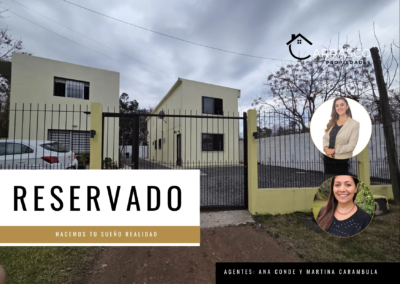 RESERVADO | Alquiler 2 Dormitorios En Solymar