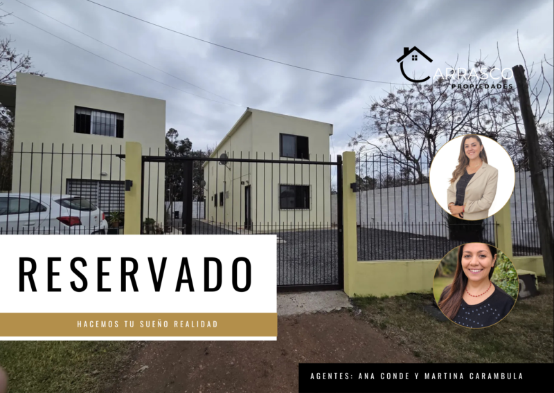 RESERVADO | Alquiler 2 Dormitorios En Solymar