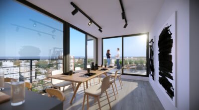 Pulse - Avenida Italia , Venta de Apartamento, 2 dormitorios, 1 baño, frente con balcón | Parque Batlle