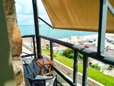 APTA BANCO / FRENTE AL MAR/ AMOBLADO/2 DORMITORIOS/2 BAÑOS/COCHERA/ PIRIAPOLIS