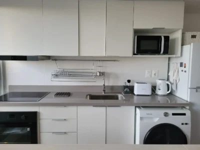 ALQUILER/Distrito M/ 3 dormitorios/2 baños/cochera/Tres balcones/ Amenities