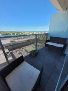 ALQUILER/Distrito M/ 3 dormitorios/2 baños/cochera/Tres balcones/ Amenities